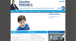 Desktop Screenshot of guntherportaels.be